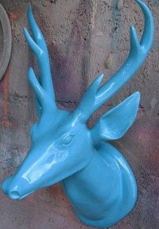 Head Deer resin