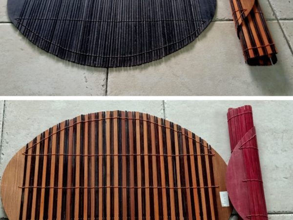 Bali mat oval