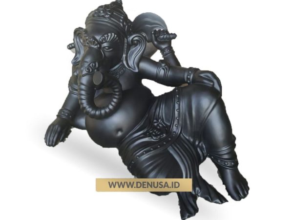 Laying Ganesha Resin