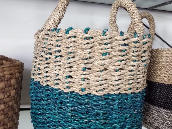 Basket green natural