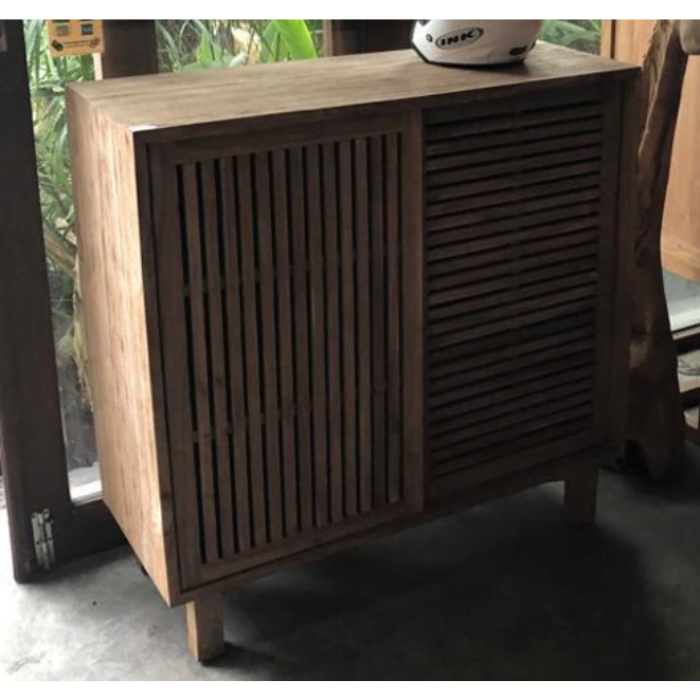 Wooden Buffet 2 Slidding door ruji