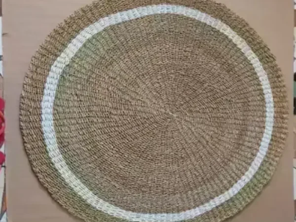 Circle Seagrass Carpet