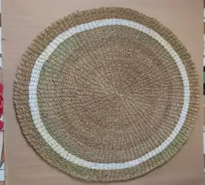 Circle Seagrass Carpet