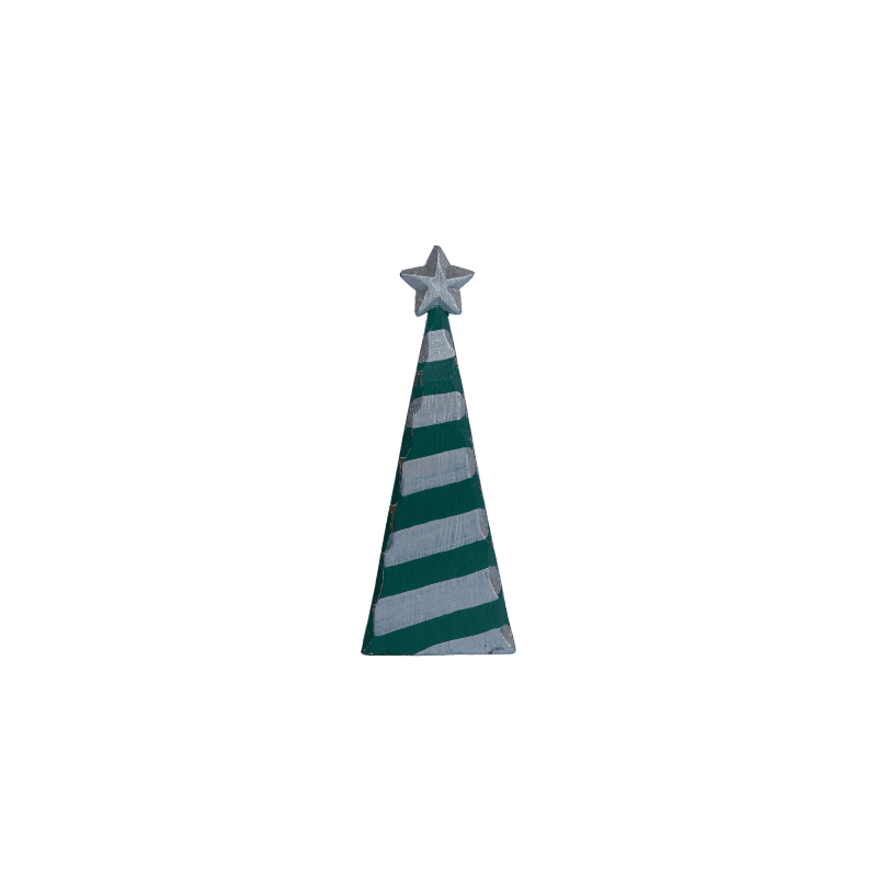 Wooden Christmas Hat Ornament