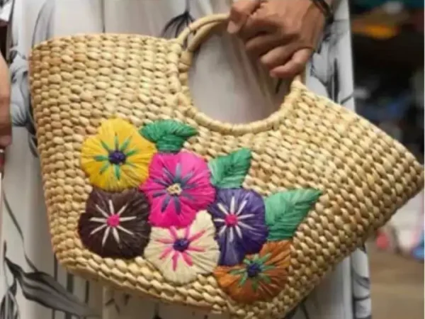Keong Handbag With Flower No.2