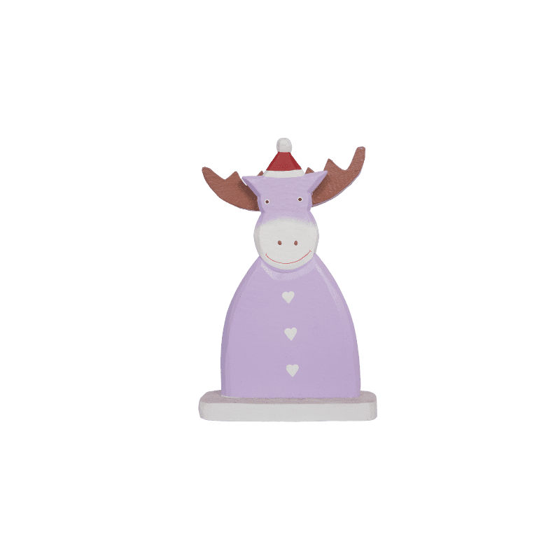 Deer With Christmas Hat And Stand – Image 5