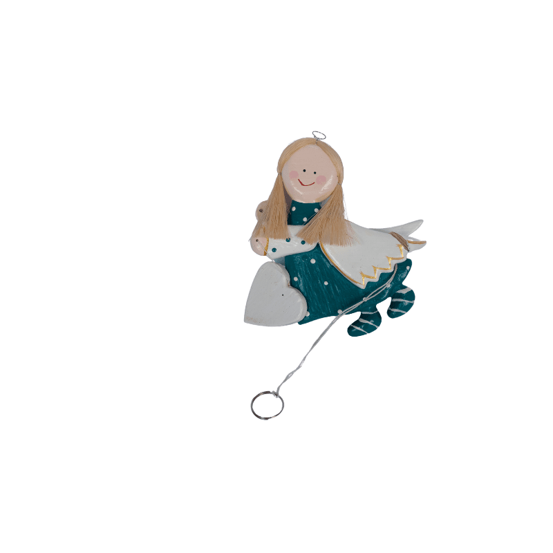 Girl With Heart Ornament – Image 2