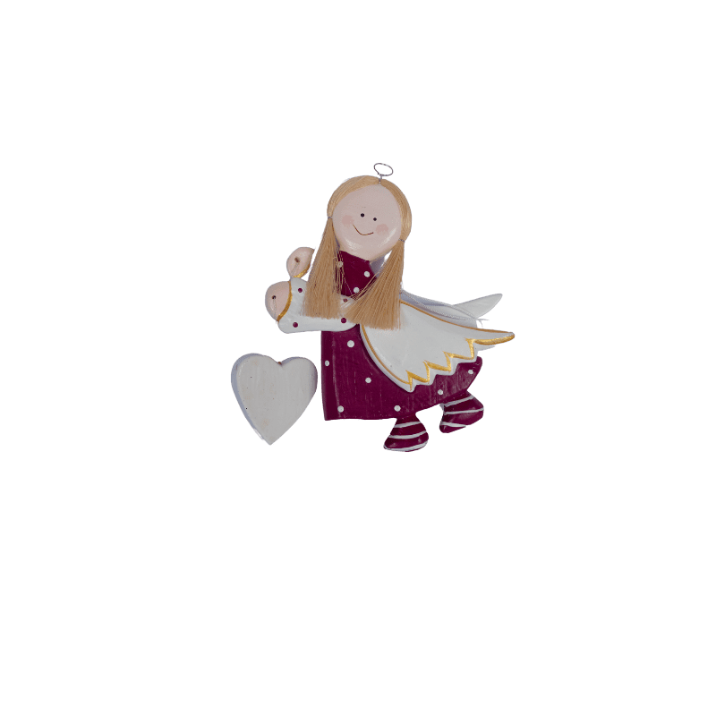 Girl With Heart Ornament – Image 4