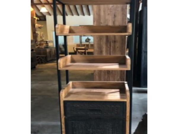 Bookshelf Cola 1 drawer 2 doors