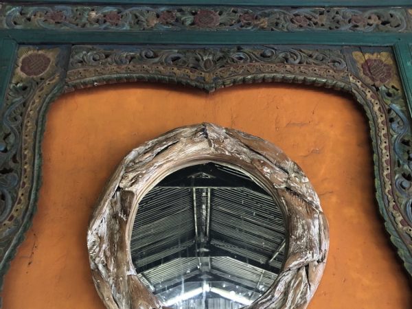 Wooden mirror 3
