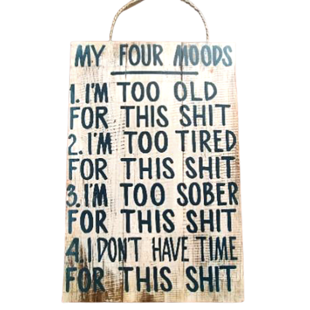 Wall decor "My Four Moods"