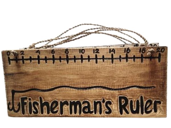 Wall Decor "Fisherman Rules"