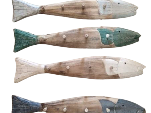 Wooden Hanger Fish