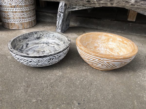Palm Carved bowl