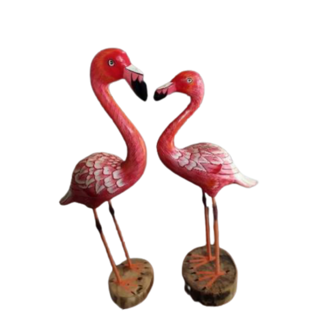 A Set Of 3 Flaminggo