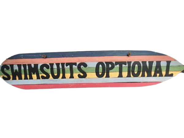 Wall Decor " Swimsuits Optional"