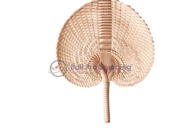 Fan - Éventail en Bamboo Clair