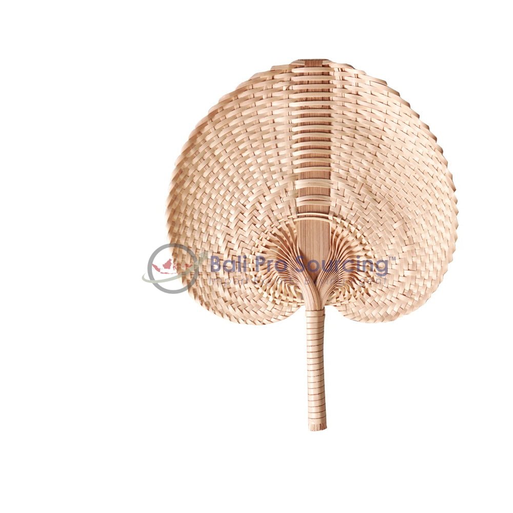 Fan - Éventail en Bamboo Clair