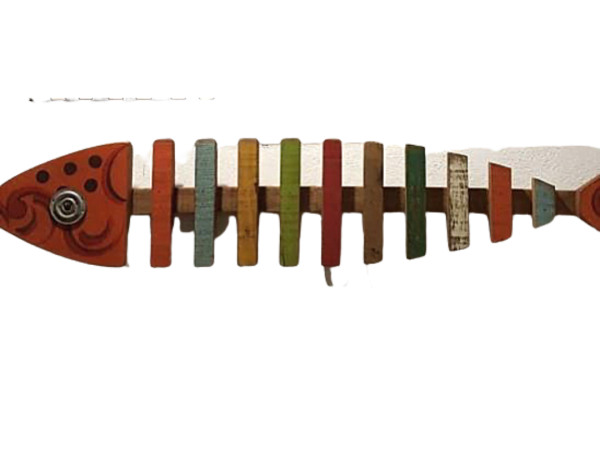 Wooden Fish Decor