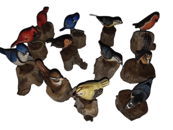 Wooden Bird Decoration