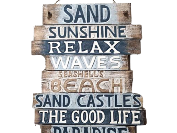 Wall Decor " Sun, Sunshine, Relax..."