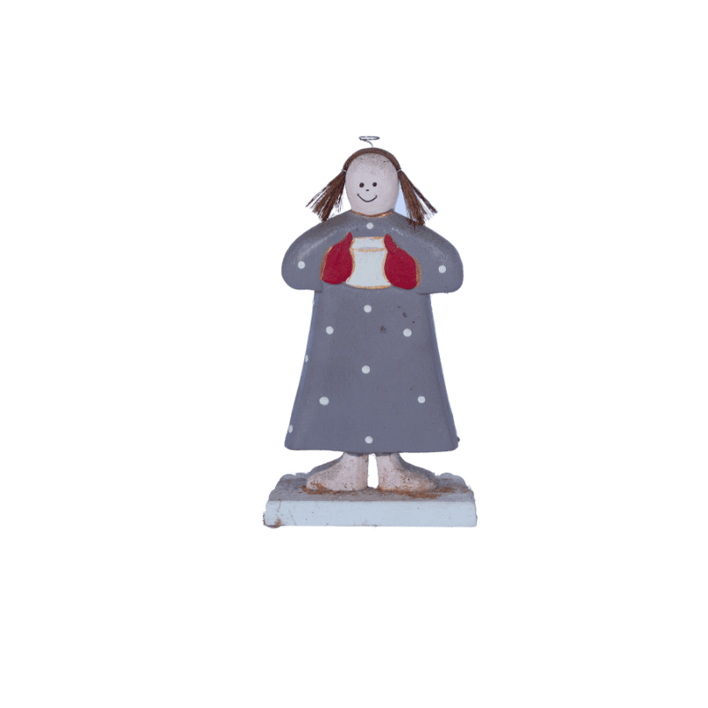 Wooden Girl With Stand - Image 4
