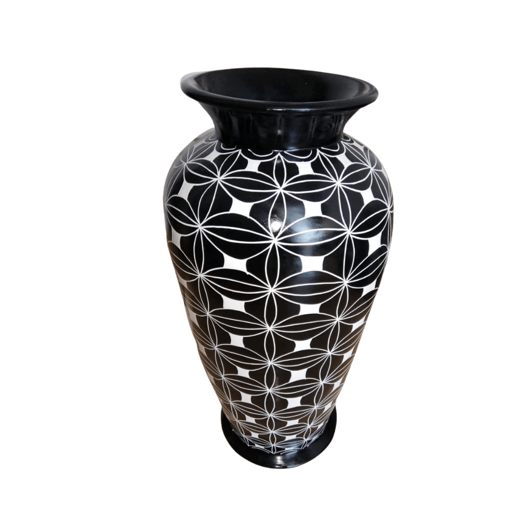 Full Batik Motif Vase Lombok Pot – Image 2