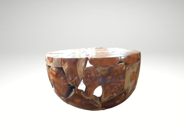 Lovita Wooden Round Table