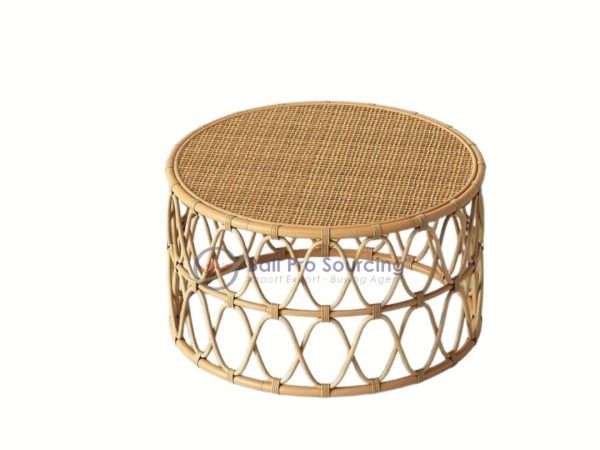 Low Round Coffee Table