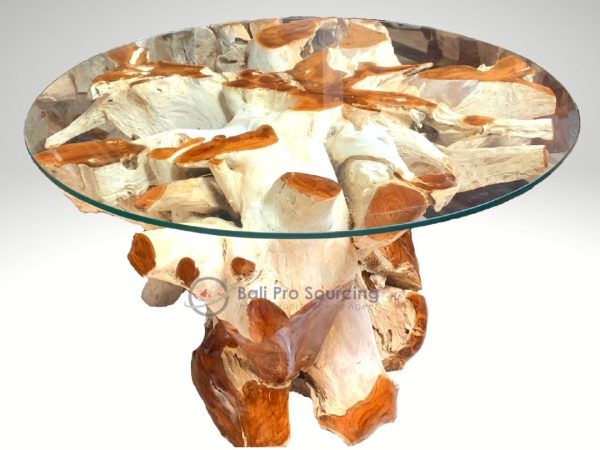 Wooden Root Round Table