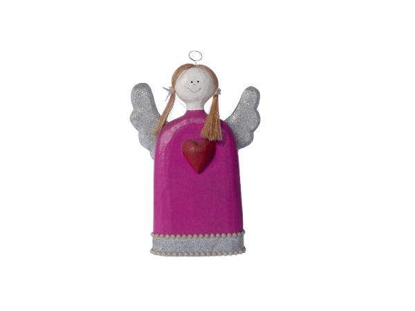 Wooden Fairy Ornament
