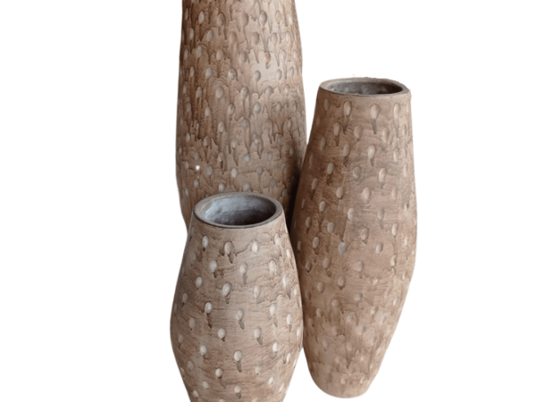 A Set Of 3 Jamila Pot