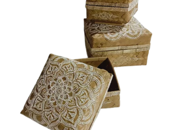 Cream Traditional Bali Box