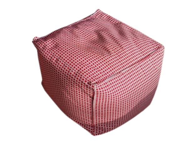 Cube Chair With Pattern