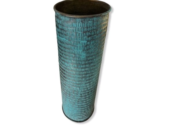 Cylindrical copper wall lamp - Lampe applique murale Cylindrique en cuivre