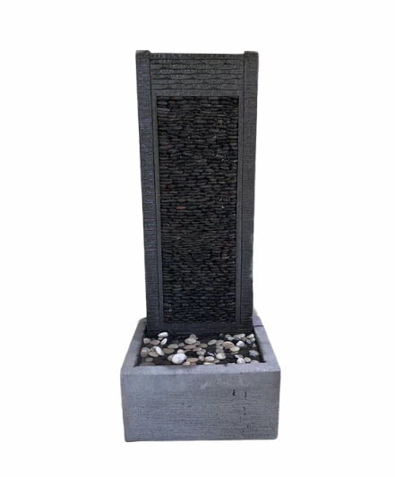 Fountain black stone