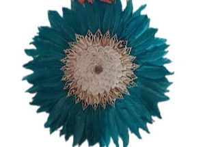 Green Feather wall decoration