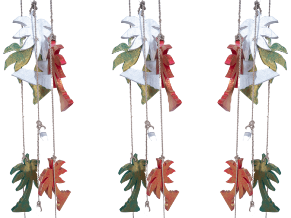 Hanging Wooden Coconut Tree