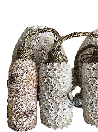 Hanging shell lamp