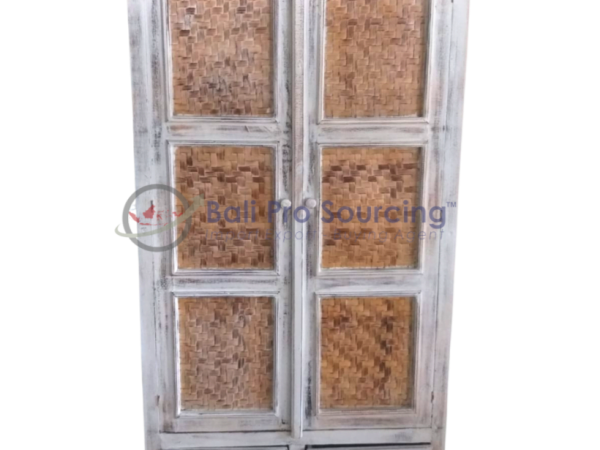 Indonesian Tradisional Cupboard White Wash