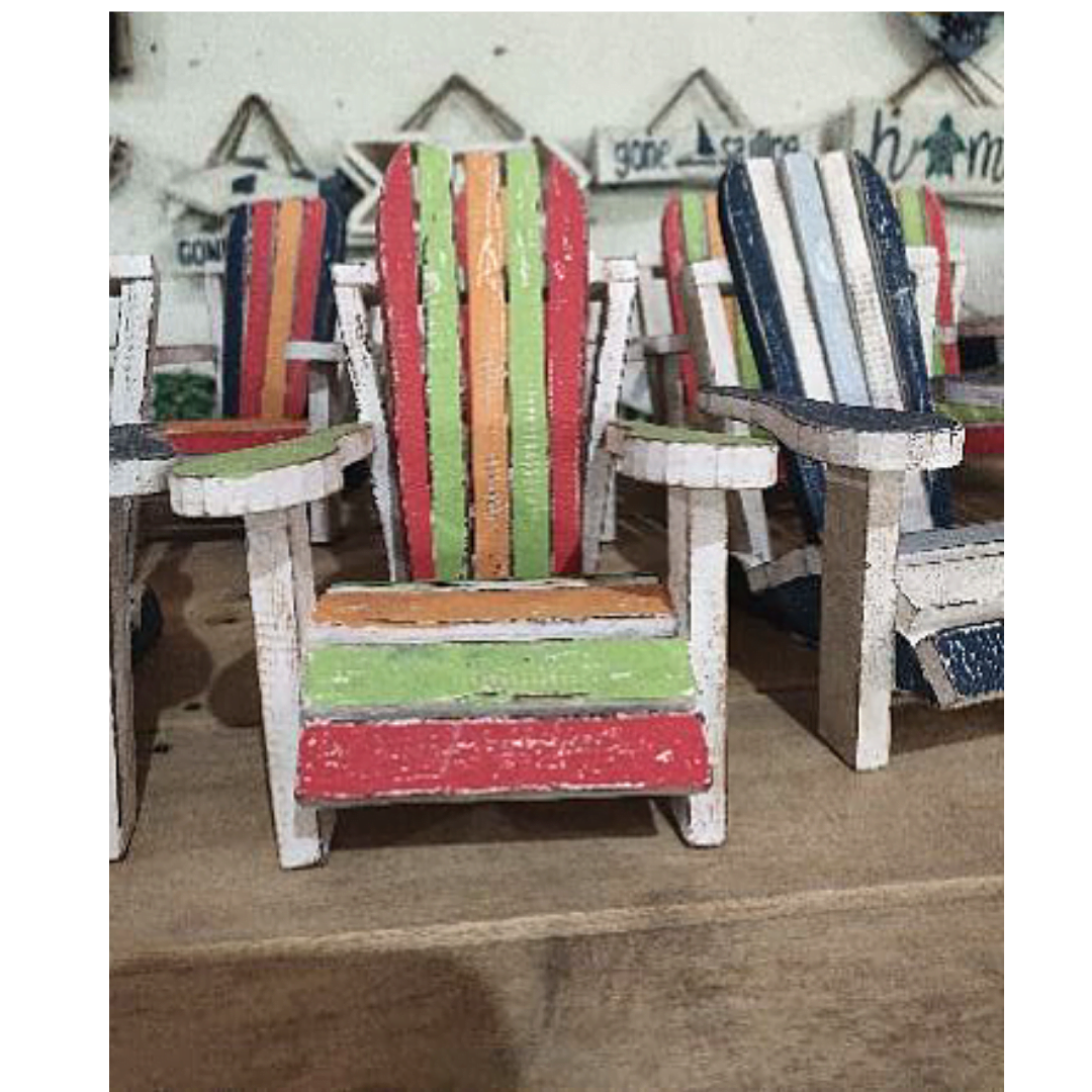 Mini Wooden Chair Decoration