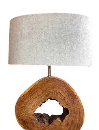 Natural Wood Lamp