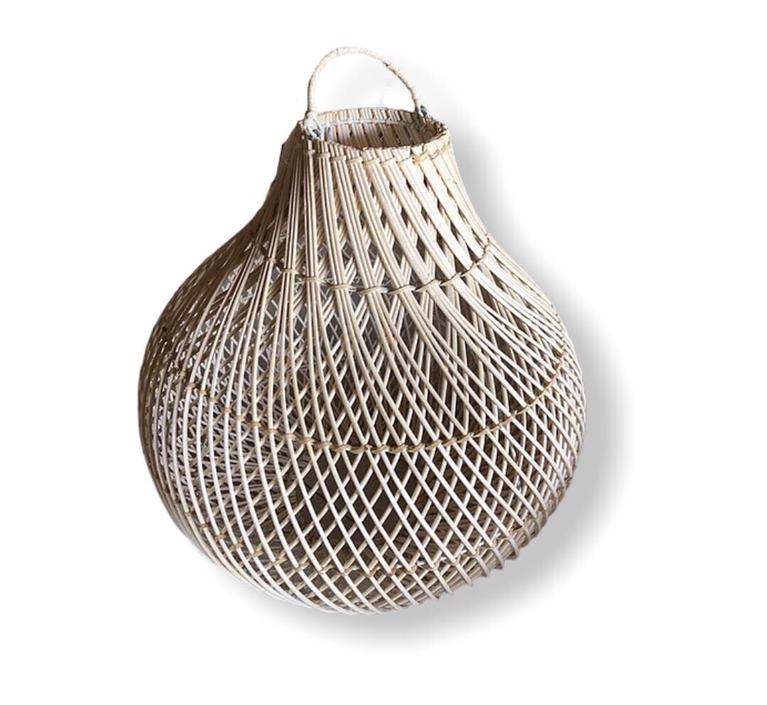 Onion Rattan Lamp