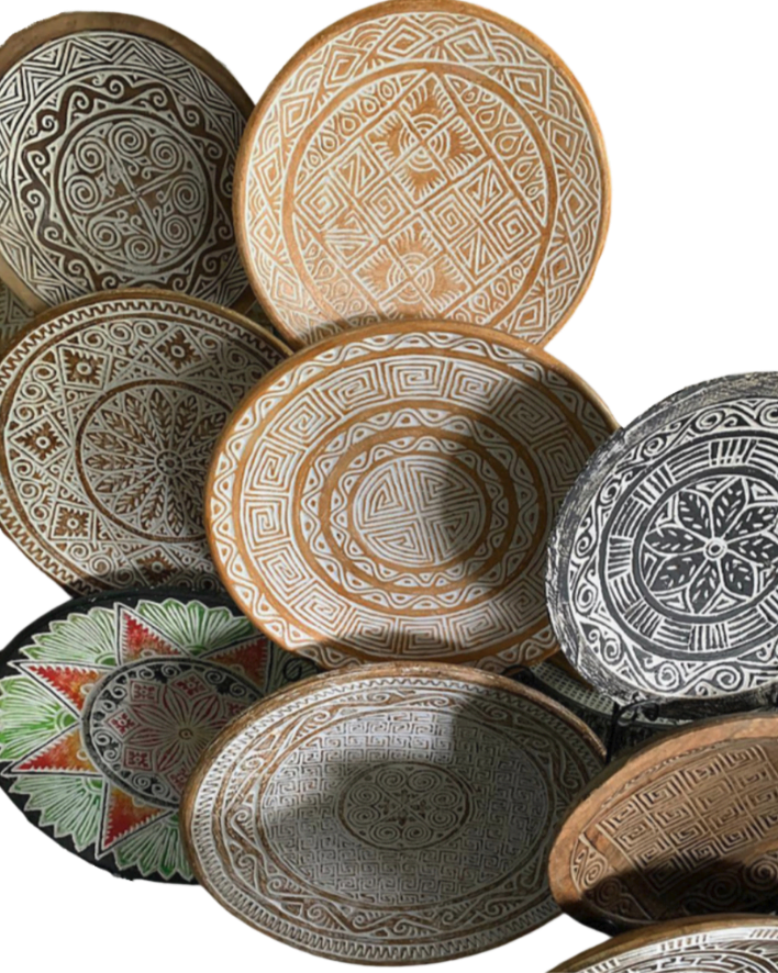 Palm Plate - Plateau en palmier