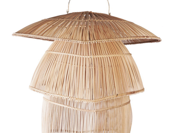 Payung Rattan Lamp Abat-jour en rotin