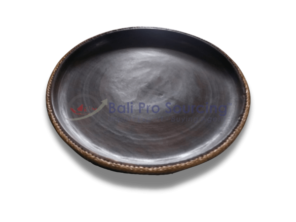 Round Wooden Tray