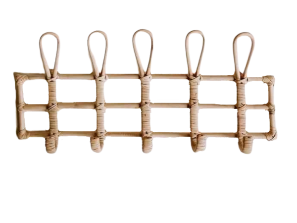 Rudolph Rattan Clothes Hanger