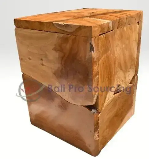 Wood stool