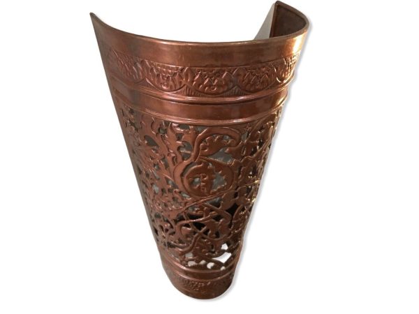 Semi conical wall light lamp - Lampe Applique murale demi conique