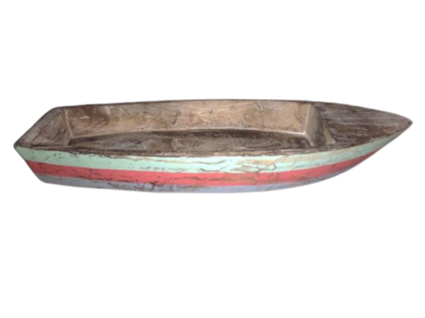 Small Wooden Boat Decoration